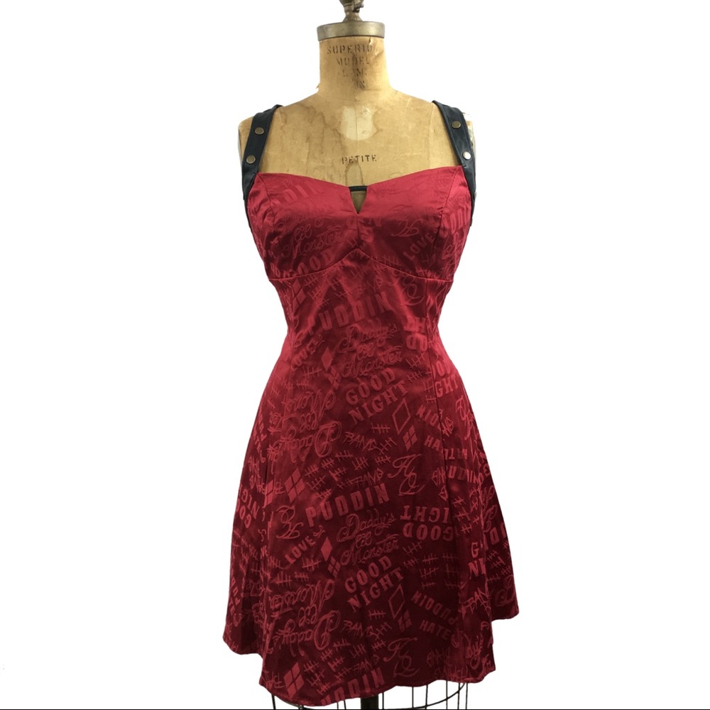 NWOT Harley Quinn Puddin Dress